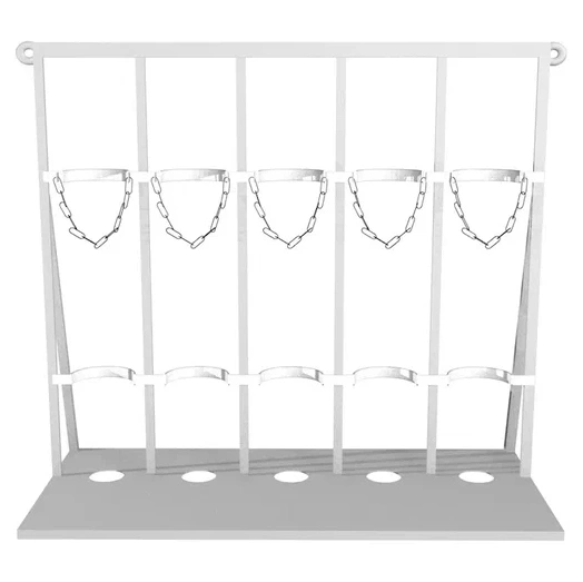 Стойка для баллонов СГМ-03 1800х1060х580 мм Серый