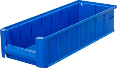 Ящик сплошной 400×155×90 мм, объем 5.58 л., арт.: SK 41509, синий, код: 12373