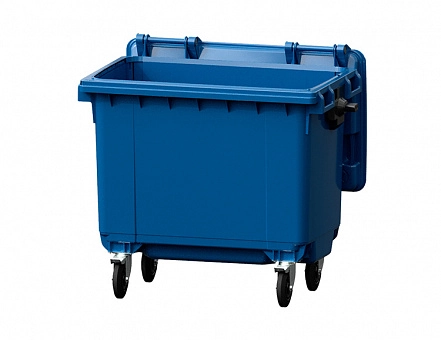 Мусорный контейнер 660л. на колесах с крышкой