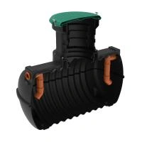 Жироуловитель Rostok G 1800 с горловиной 600 мм с входом и выходом 110