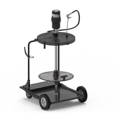 Мобильный комплект для смазки, для бочек 185 кг (насос 60:1, пист.,катуш., крышка,сл. пласт.)