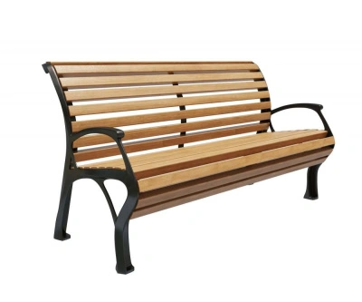 Скамейка чугунная «Голландия» с подлокотниками 1,5 м