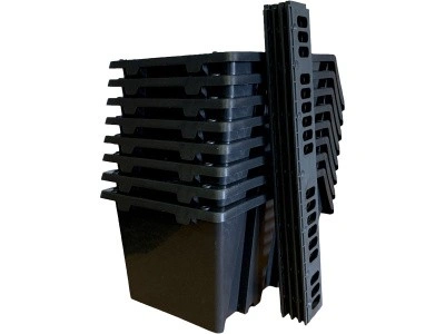 Комплект ящиков 280х185х150 для метизов, с планкой, 8 шт., код: 36989