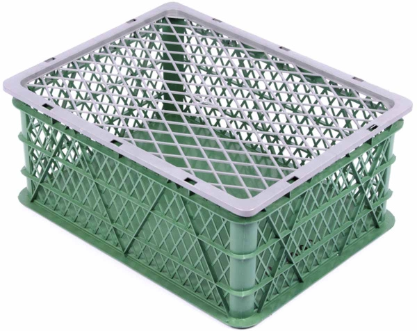 Пластиковый ящик 430х330х180 с перфорацией стенок