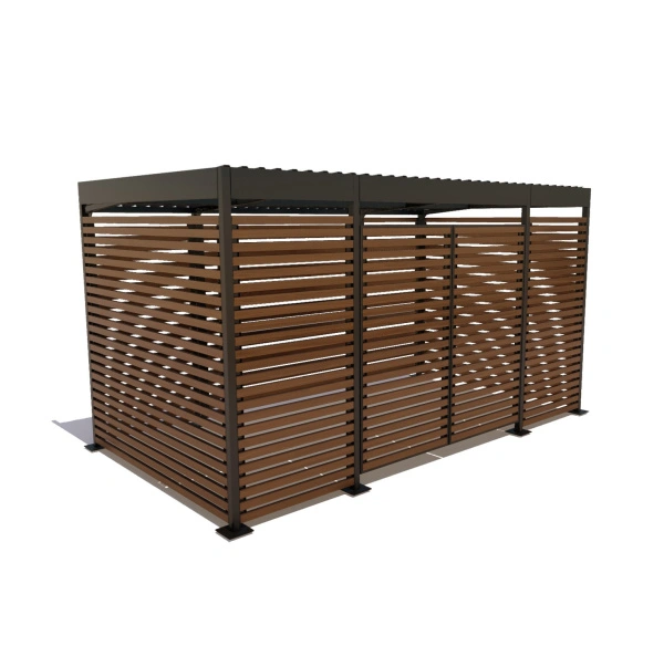 Контейнерная площадка для ТБО Классик-3