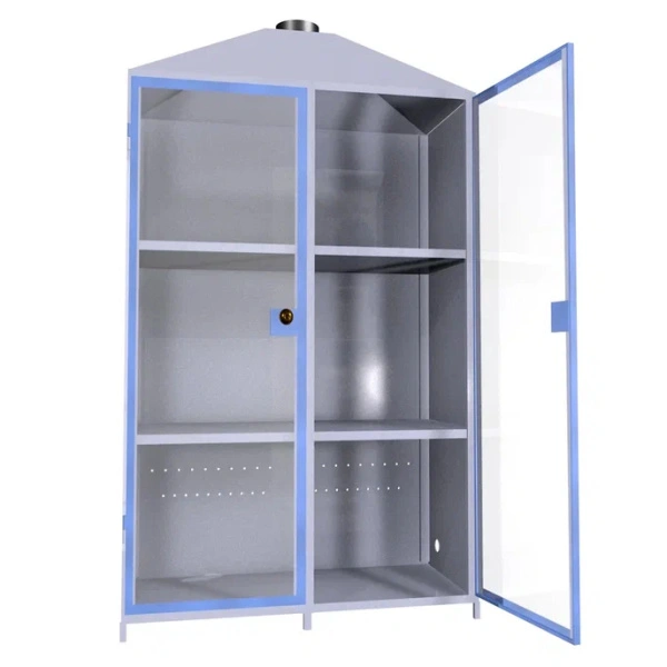 Шкаф для аккумуляторов ШМА-02-02 1000x600x1690 мм Синий