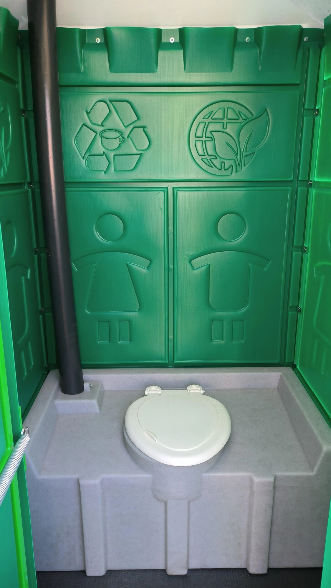 Туалетная кабина «СТАНДАРТ МД» с пластиковым поддоном 