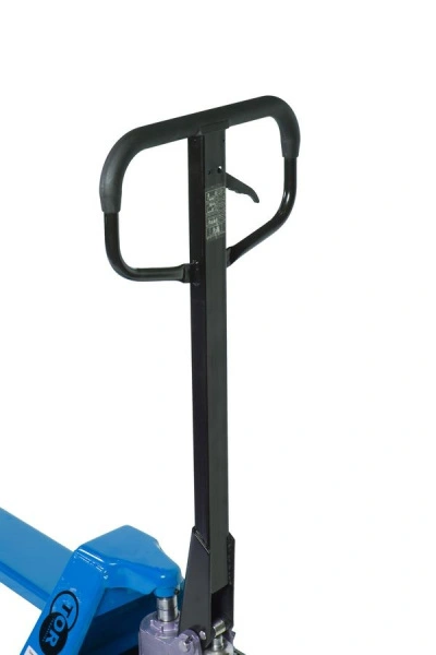 Тележка гидравлическая узковильная 2500 кг 1150х450 мм полиуретановые колеса TOR RHP(BF) PRO