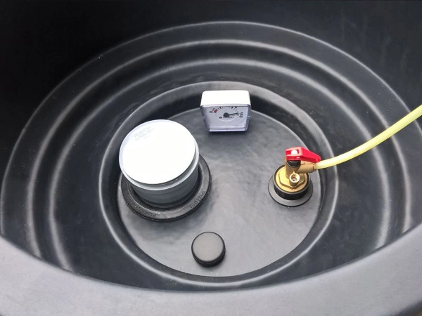 Подземная емкость DT 3000 литров (черный)