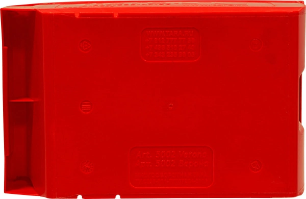 Ящик Verona 250х150х130 PP, черный антистатичный, арт. 5002 ESD, код: 12771