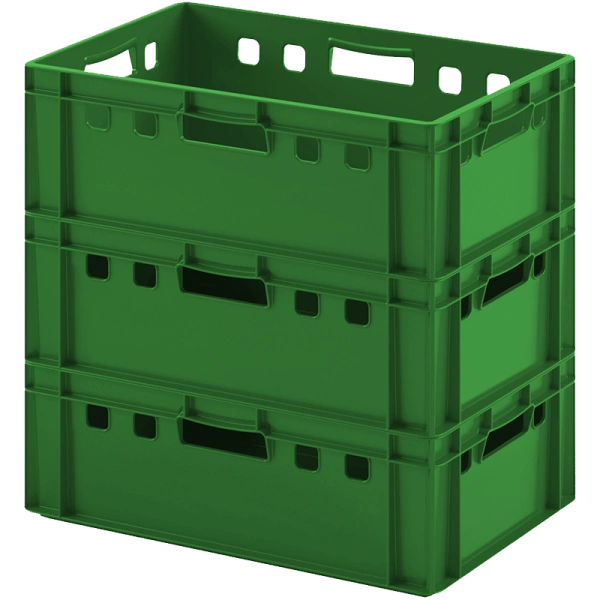 Ящик для мяса Е2 600x400x200 мм, FK 6420