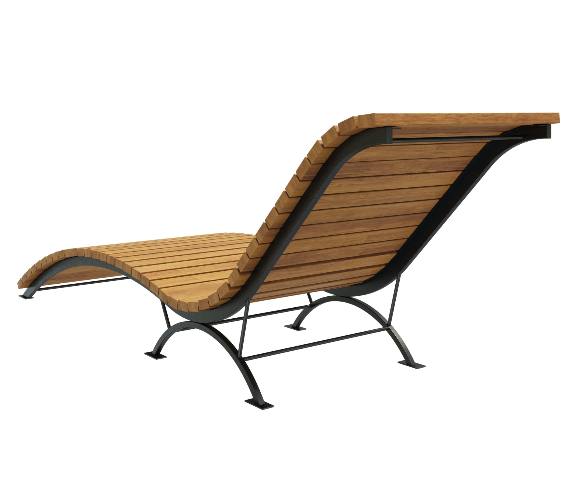 Парковый лежак 3