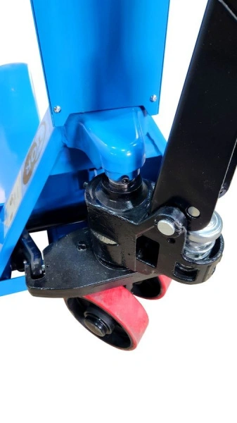 Тележка гидравлическая с весами 2500 кг 1150 мм полиуретановые колеса TOR CBY-CW2