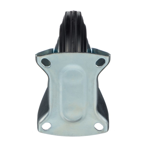 Колесо неповоротное Стелла-техник 4002-160 диаметр 160мм, грузоподъемность 145кг, резина, металл